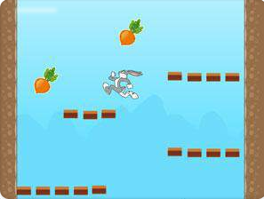  p>《兔八哥冒险之旅积分版》是3366小游戏网的一款敏捷小游戏,该版本