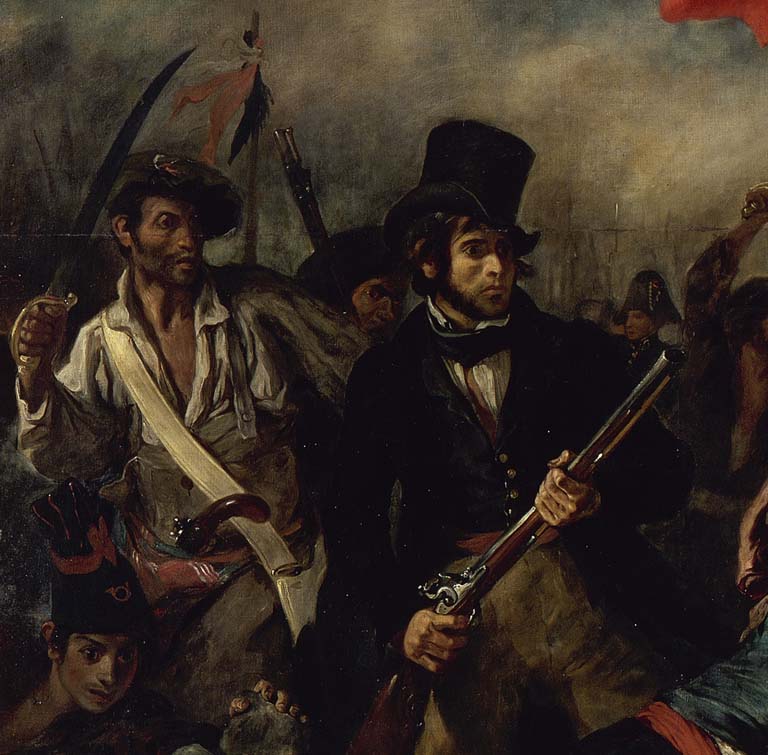  p>《自由引导人民》(法语:la liberté guidant le peuple)是法国