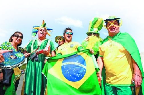 热爱体育的巴西人