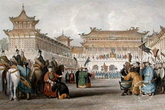  p>康乾盛世,又称康雍乾盛世,西方称"high qing",是清朝的鼎盛时期