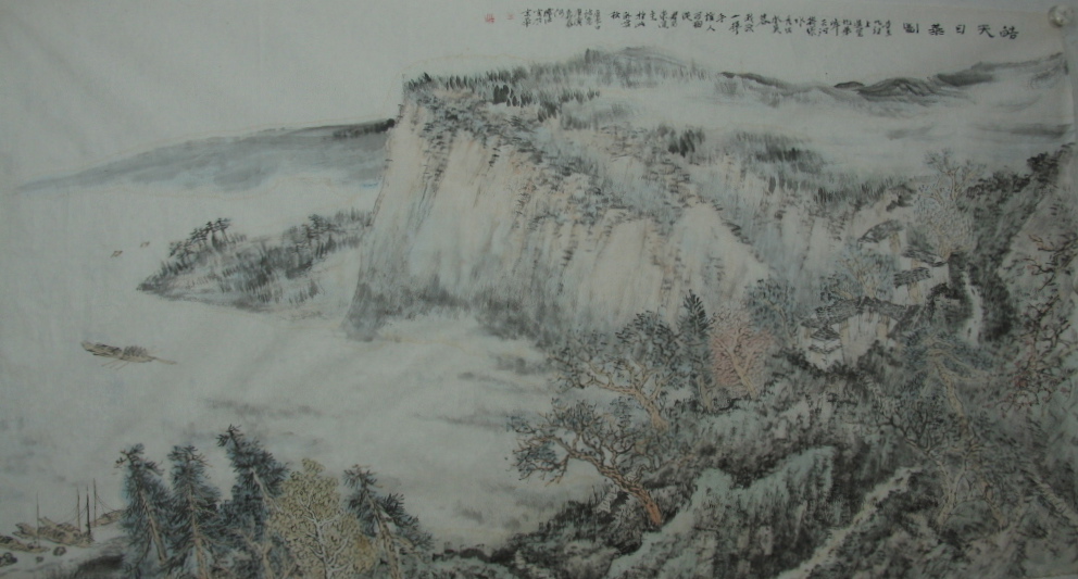  p>何纬仁,1943年生于广西柳州,著名书画家,是在国内少有的集油画