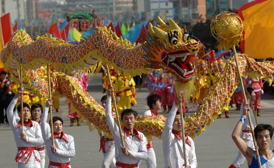 舞龙灯