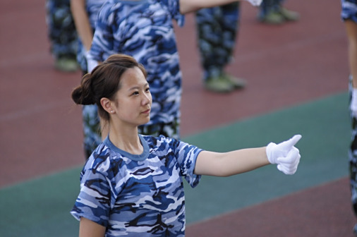 合肥工业大学翡翠湖校区军训