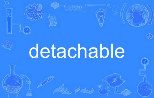 detachable_百度百科