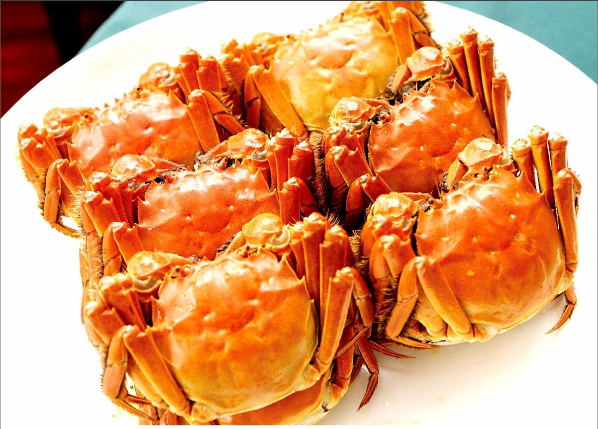 清蒸大闸蟹