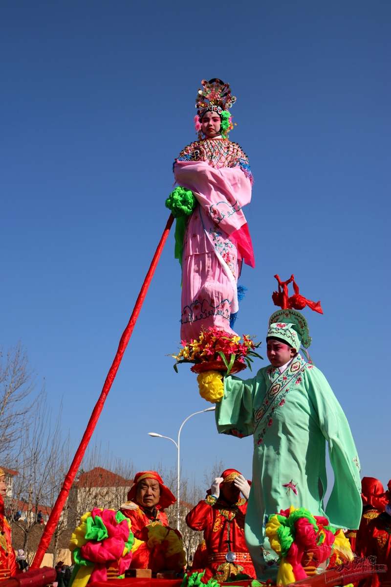 抬阁(芯子,铁枝,飘色)(周村芯子)