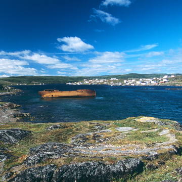 加拿大红湾巴斯克捕鲸站