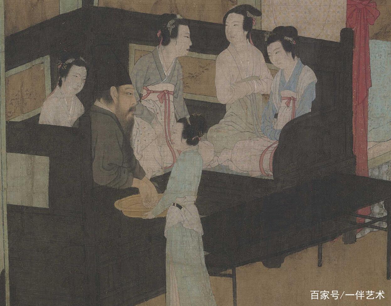 五代绘画之—顾闳中_百科TA说