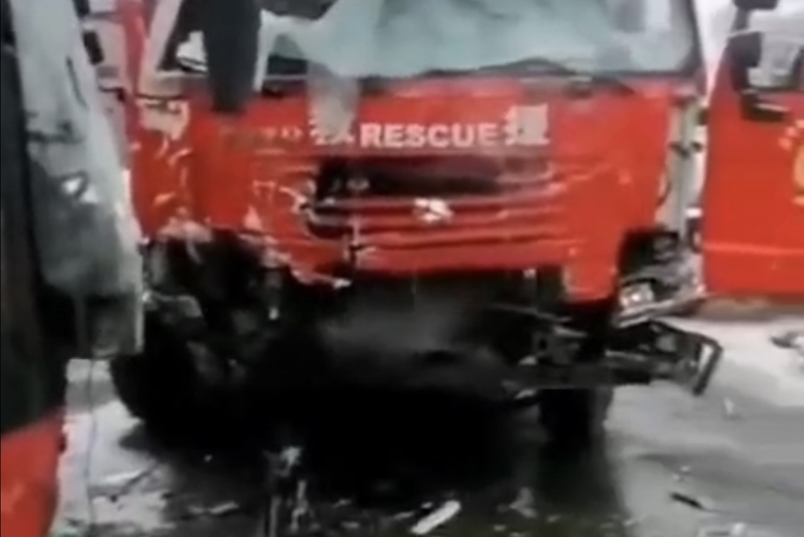 2021年11月21日辽宁抚顺汽车相撞事故