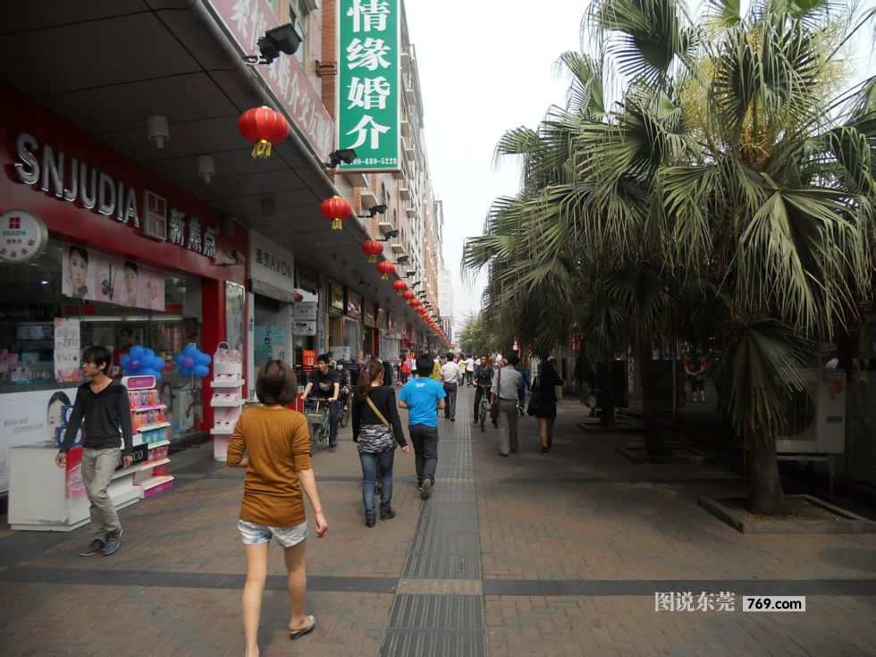  p>南城富民步行街由南城区资产经营管理有限公司兴建, 2003年1月18日