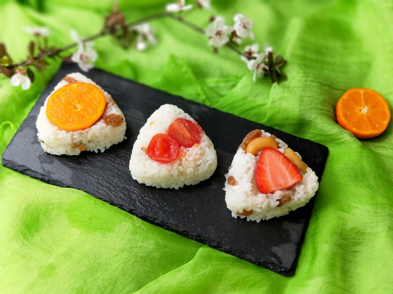 水果寿司饭团