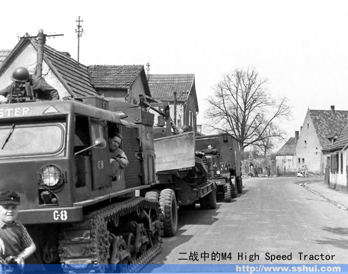  p>二战期间,美国陆军一直希望为所有型号火炮设计一种履带式牵引车