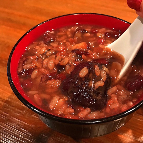 红豆糯米红枣粥