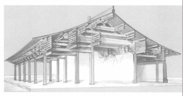  p>民间建筑中的梁架,不仅具有结构功能意义,还富于结构美与装饰美.