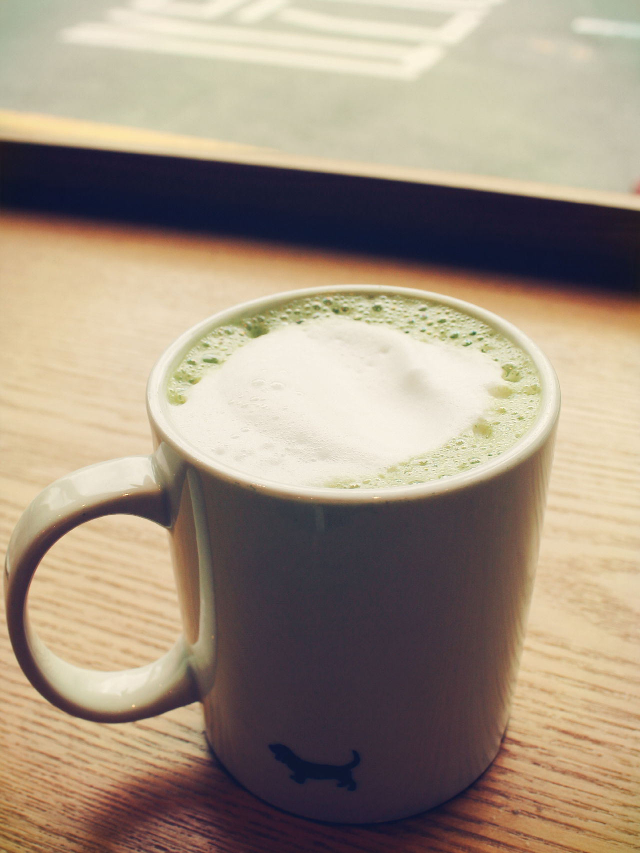 绿茶拿铁