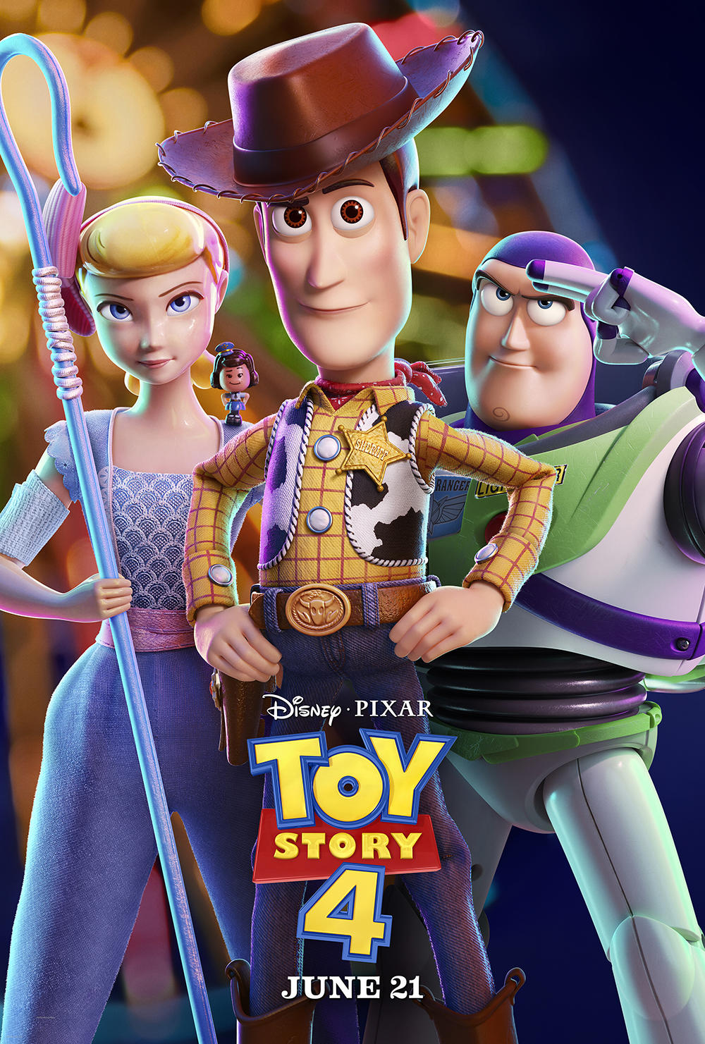 迪士尼英文原版·玩具总动员4 toy story 4