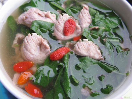 枸杞叶瘦肉汤_百度百科