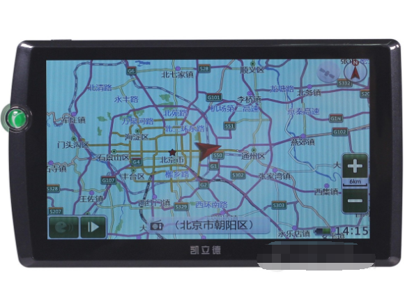 凯立德公司研发的一款 a target="_blank" href="/item/gps导航仪">