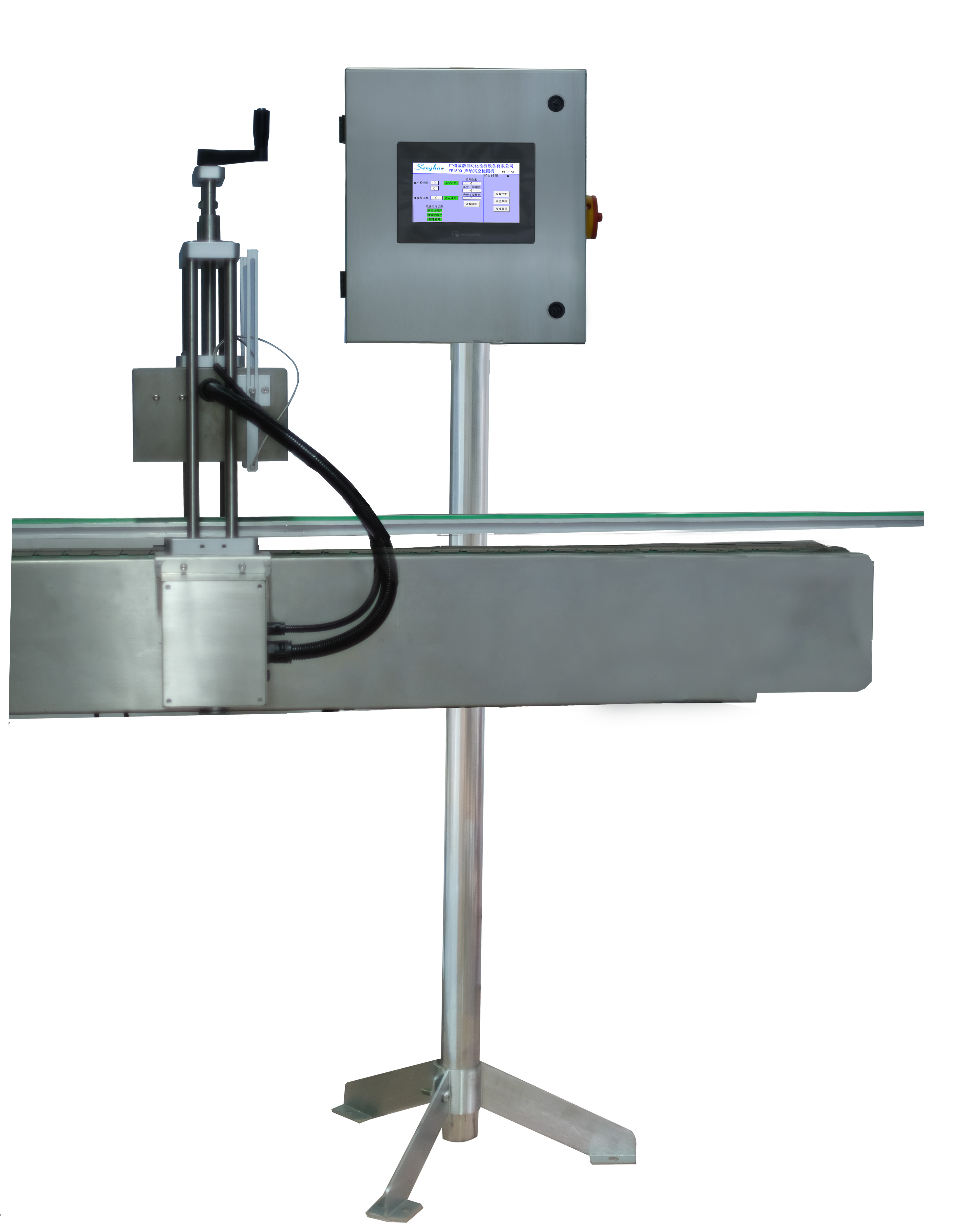 用于检测容器的密封性能,包括泄漏检测,真空检测,空罐