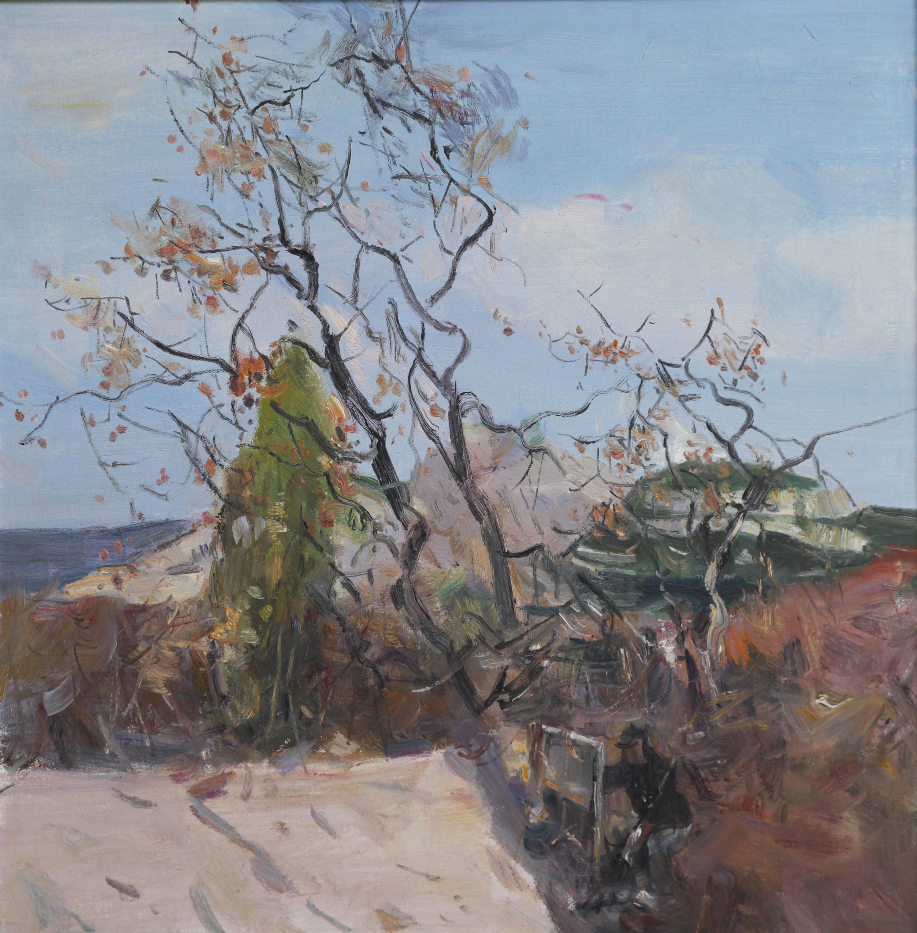 硕士研究生导师,中国美术家协会会员,山东油画学会理事,山东水彩艺委