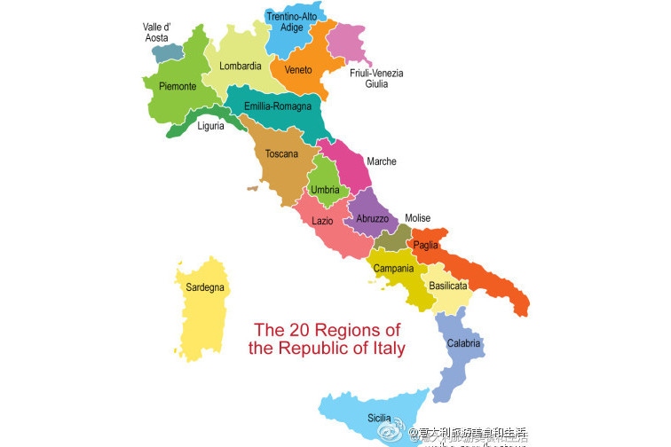 意大利行政区划