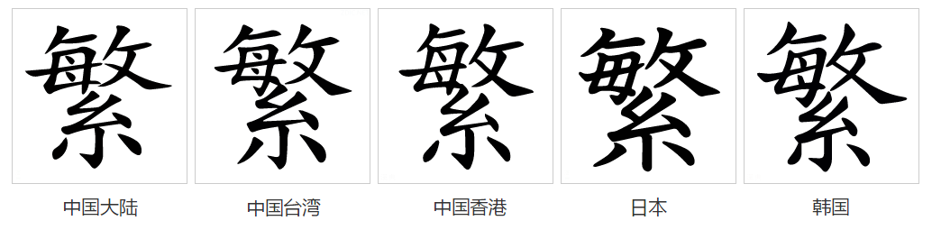 繁（汉语文字）_百度百科