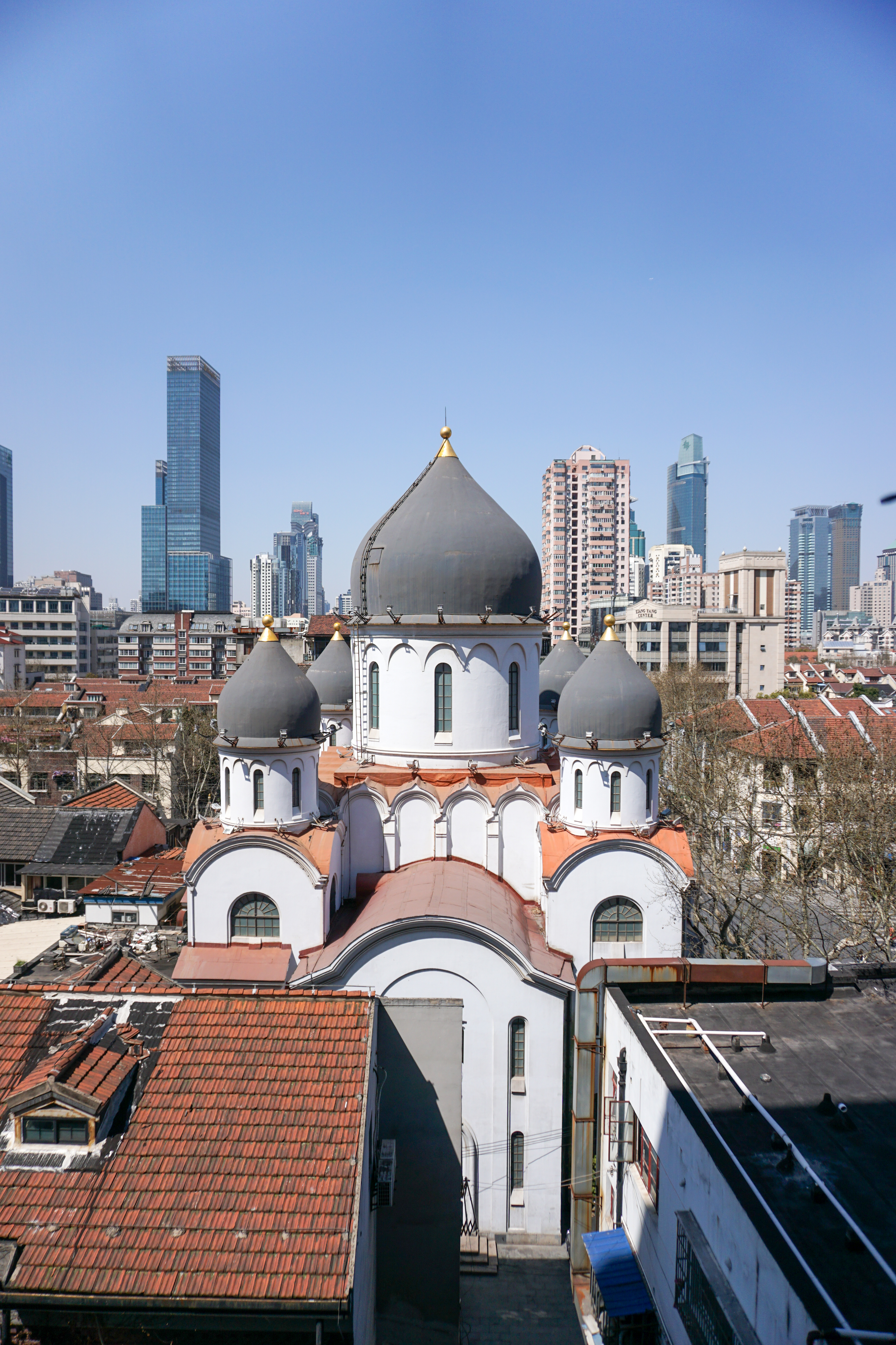  p>上海东正教圣母堂,中国东正教教堂.