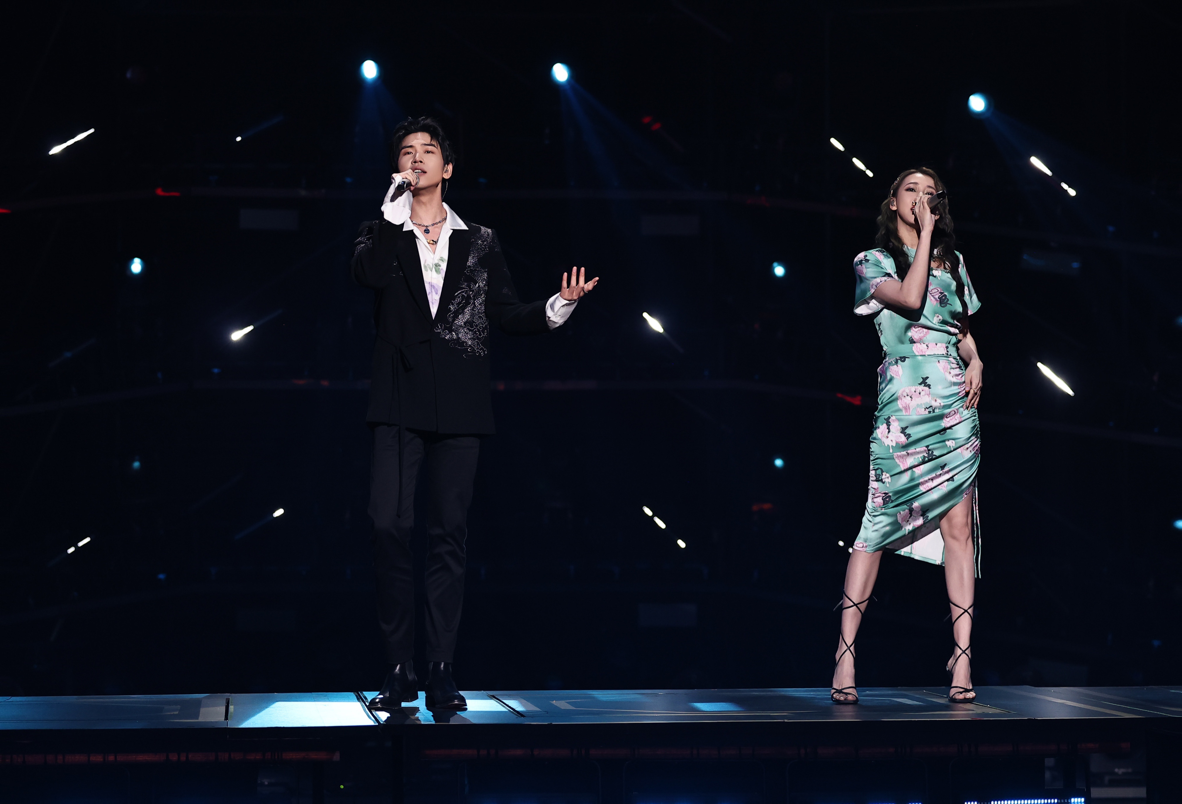 《天赐的声音》第三季嘉宾,在2022年4月1日播出的第三期节目中,和 