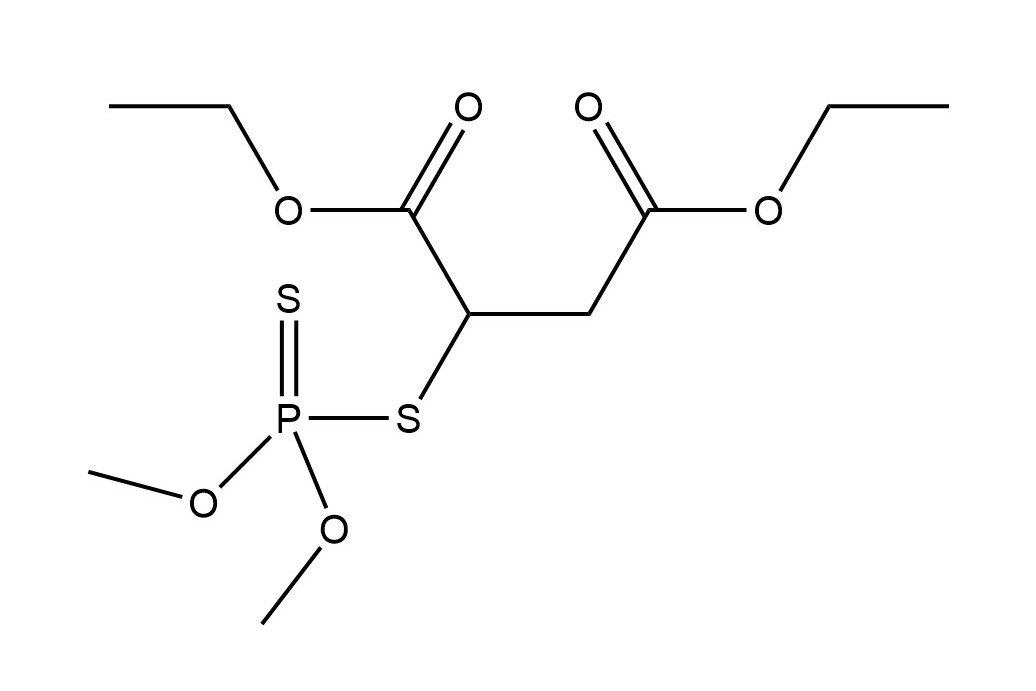  p>马拉硫磷,又名马拉松,杀虫剂4049,学名 i>o /i>, i>o /i>-二甲基- 