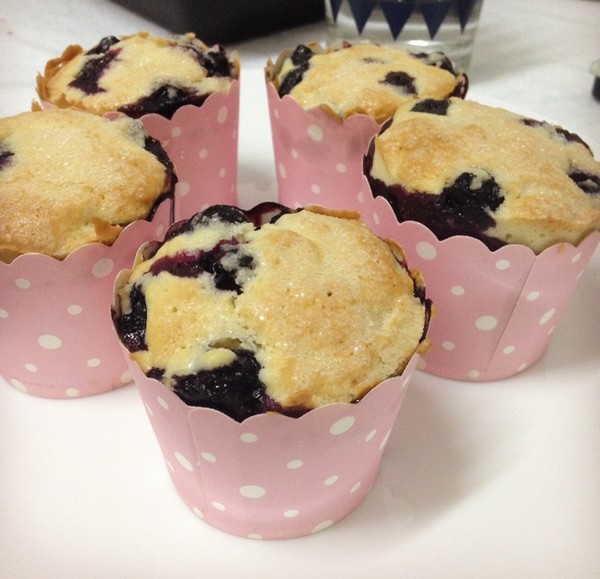 蓝莓玛芬蛋糕