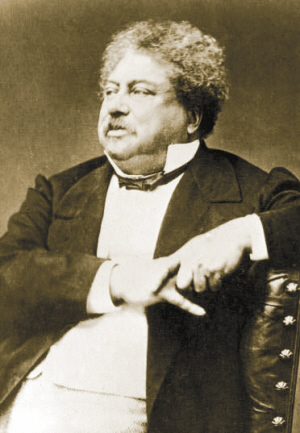 是法国19世纪浪漫主义作家 a target="_blank" href="/item/大仲马