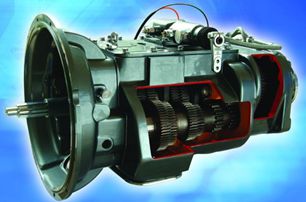  p>手动变速器是一种变速装置,用来改变发动机传到驱动轮上的转速和