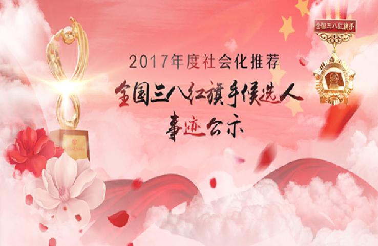 2017年度全国三八红旗手