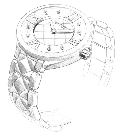 圣宝莱opéra陶瓷女表