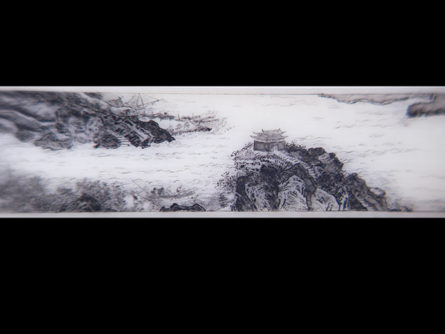 夏圭长江万里图卷