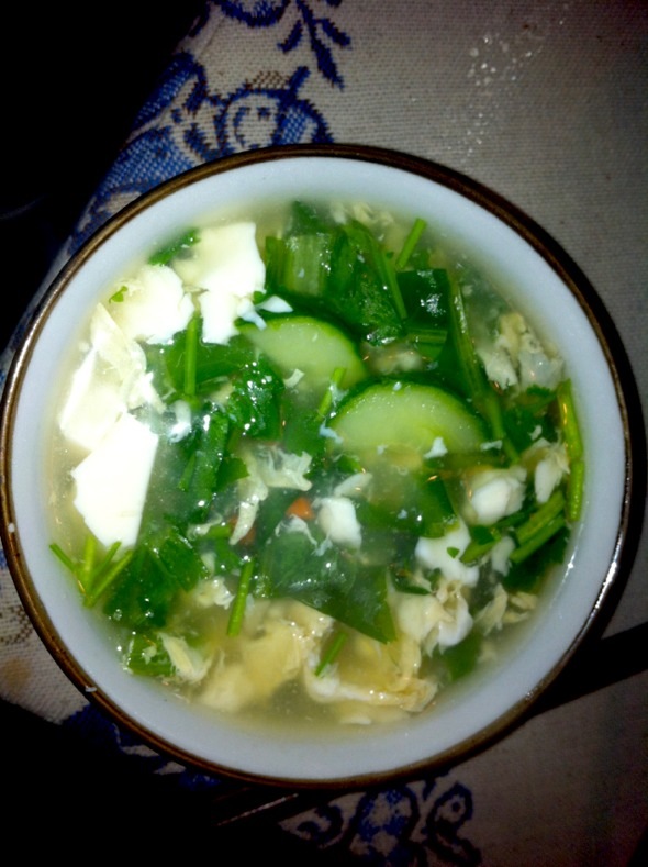 香菜黄瓜汤