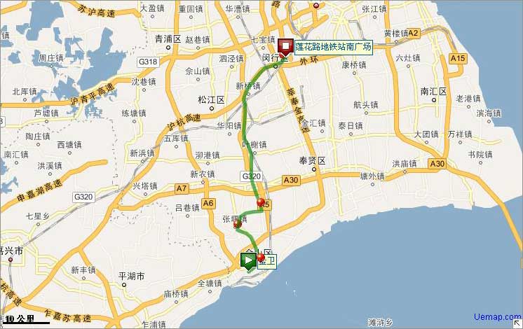 上海公交莲卫专线