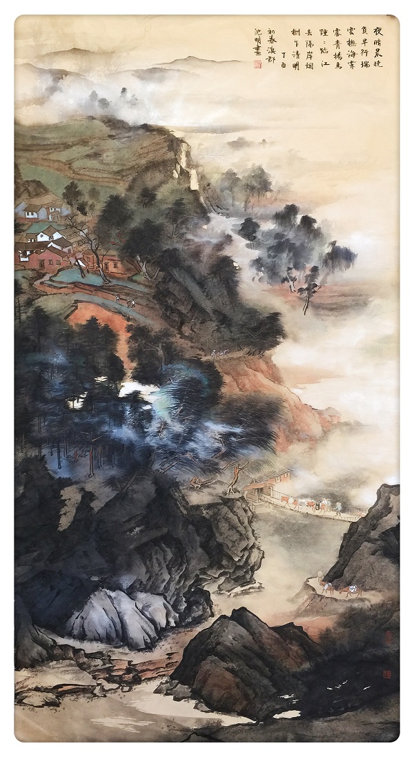  p>沈明,男,1967年生于云南昆明,毕业于中央美术学院,职业画家,18岁在