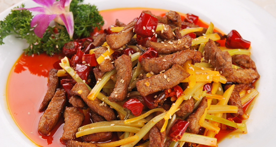 干煸牛肉丝
