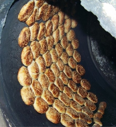  p data-id="gnwva5ayzd">草炉饼,就是黄烧饼,但是,它的制作方法与