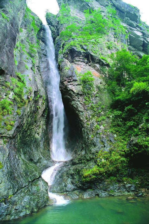 雁荡山大龙湫