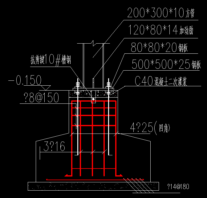 钢结构 /a>柱脚设计中,在 a target="_blank" href="/item/剪力