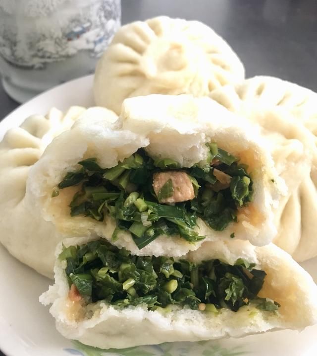 野菜山苜楂包子
