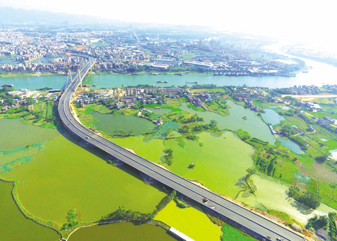 贵港罗泊湾大桥