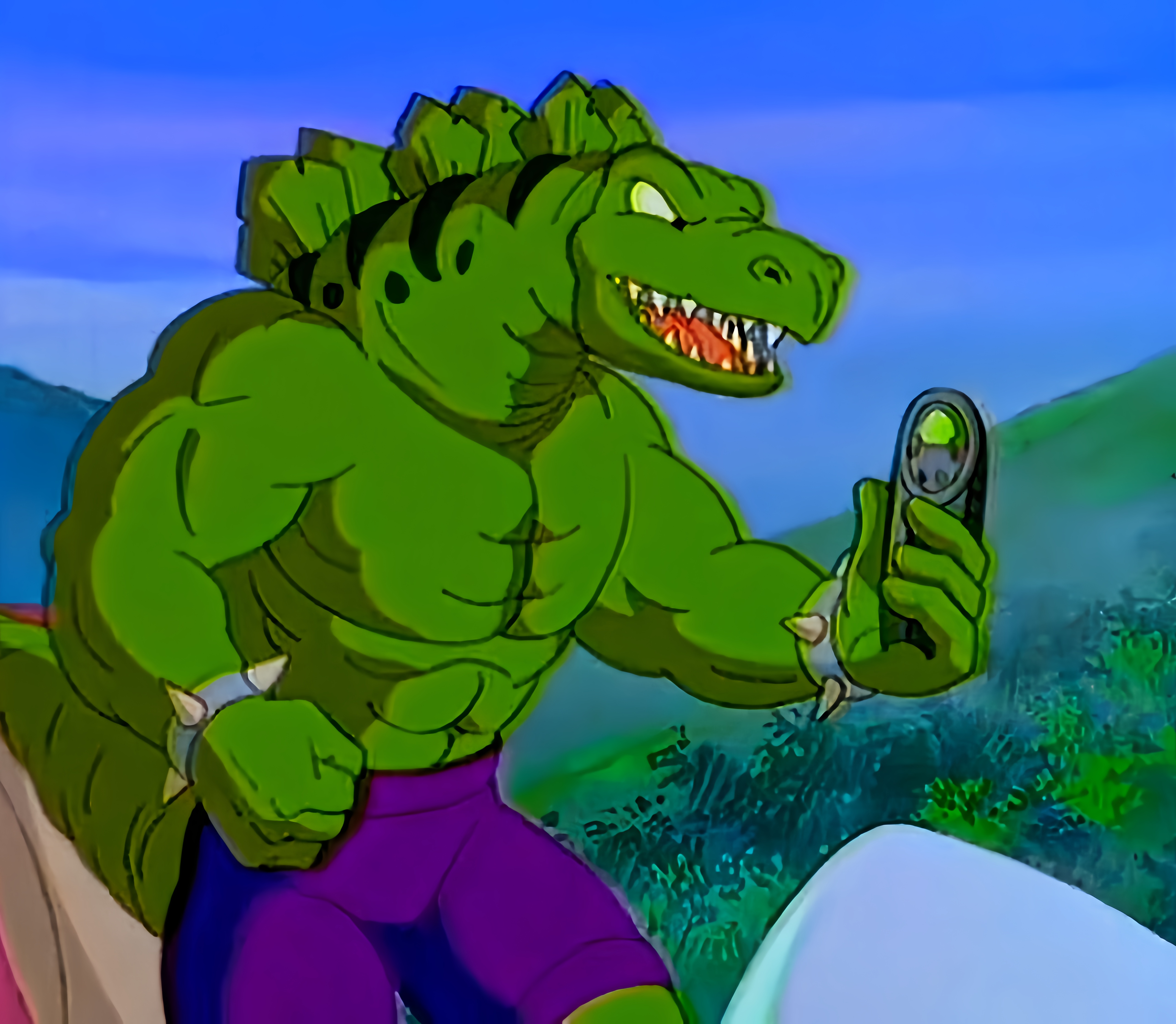 剑背龙是美国动画《星际恐龙》中的角色