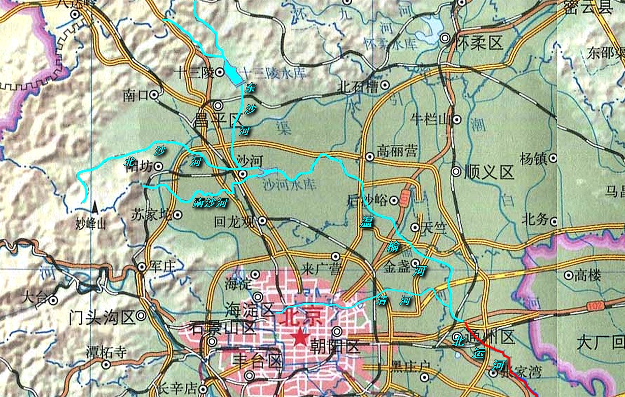  p>温榆河,古称温榆水,湿余水,温余水.