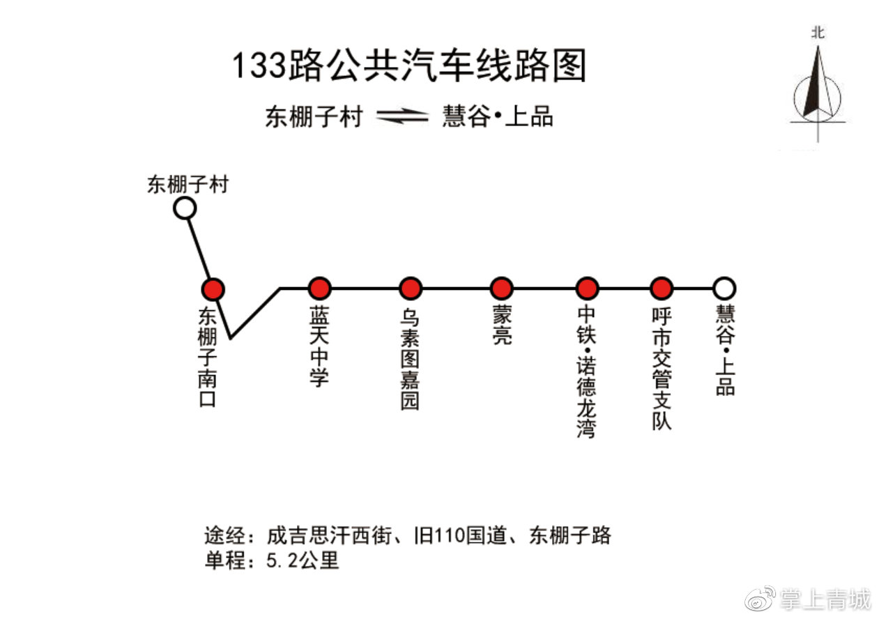 呼和浩特公交133路