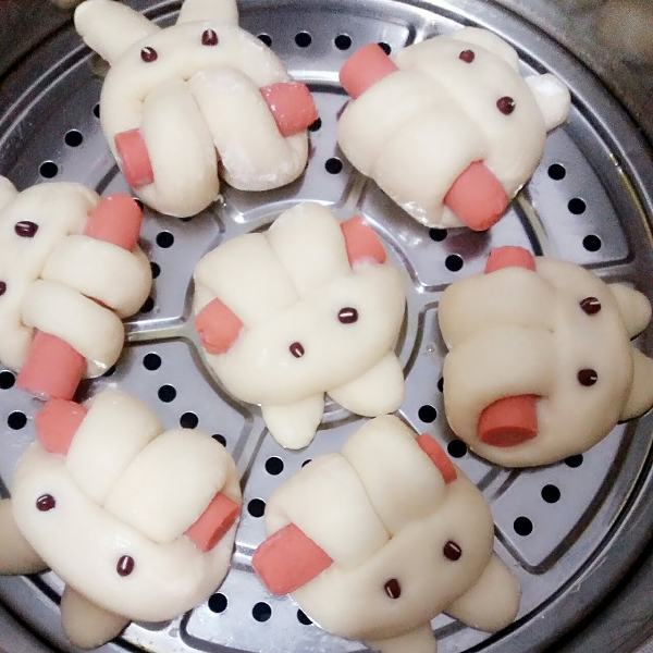 火腿馒头