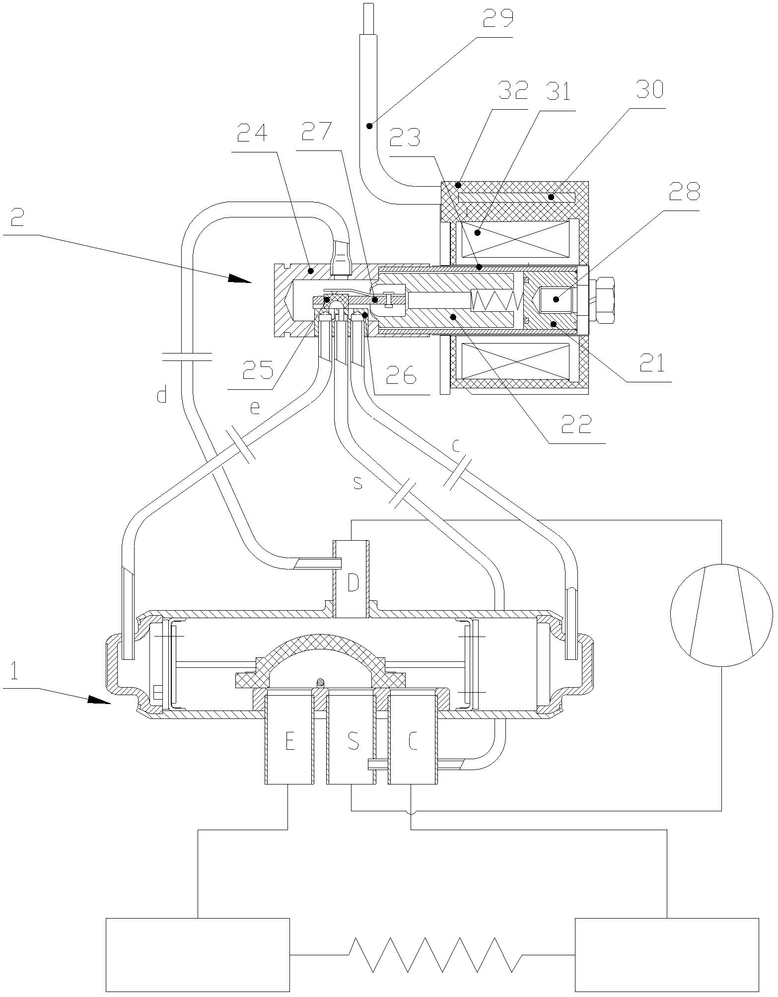 一种四通换向阀