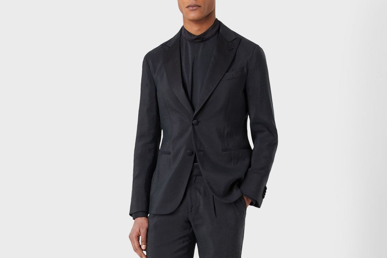 桑蚕丝西装套装